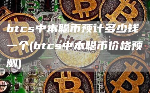 btcs中本聪币预计多少钱一个 - btcs中本聪币价格预测